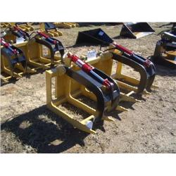 UNUSED 5' HYDRAULIC GRAPPLE (FITS BOBCAT TYPE