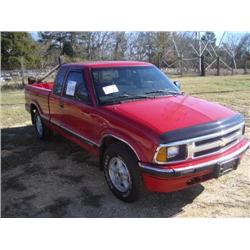 1996 CHEVROLET S10 PICKUP