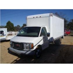 1998 GMC 3500 VAN BODY TRUCK