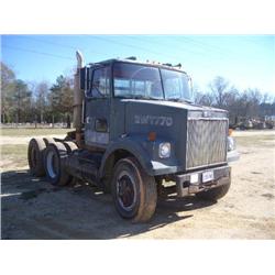 VOLVO WHITE T/A TRUCK TRACTOR