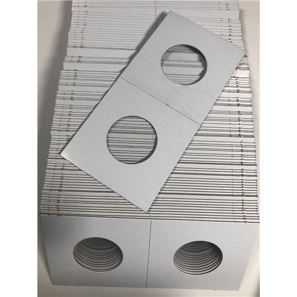 100 50 Cent 2x2 Mylar Card Board Flips