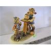 Image 2 : LG. 6 3/4" 3 KIDs ON SCOOTER HUMMEL FIGURINE