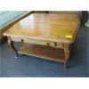 Image 1 : LG. SQUARE WOODEN COFFEE TABLE