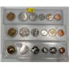 Image 1 : 1989 & 1991 Canadian 6 Coin Sets
