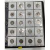 Image 11 : Binder of Canadian Quarters 1999-2010 (15 Pages not all pages are full)