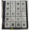 Image 12 : Binder of Canadian Quarters 1999-2010 (15 Pages not all pages are full)