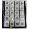 Image 13 : Binder of Canadian Quarters 1999-2010 (15 Pages not all pages are full)