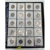 Image 14 : Binder of Canadian Quarters 1999-2010 (15 Pages not all pages are full)