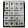 Image 8 : Binder of Canadian Quarters 1999-2010 (15 Pages not all pages are full)