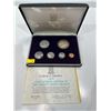 Image 1 : 1973 First Official Coinage of the British Virgin Islands Proof Set 92.5% Silver (Dollar only)