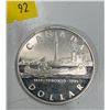Image 1 : 1984 Canada Toronto 150th Anniversary Dollar 23.33g 50% Silver