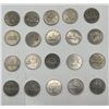 Image 1 : 20 Canadian Nickel Dollars 1968-1986 (all years, none missing) includes Both Mintings from 1982