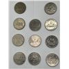 Image 2 : 18 Canadian Nickel Dollars 1968-1985 (1969 missing) includes Both Mintings from 1982