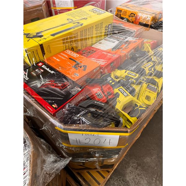 Pallet #204 - Home Depot Tools/Amazon Liquidations