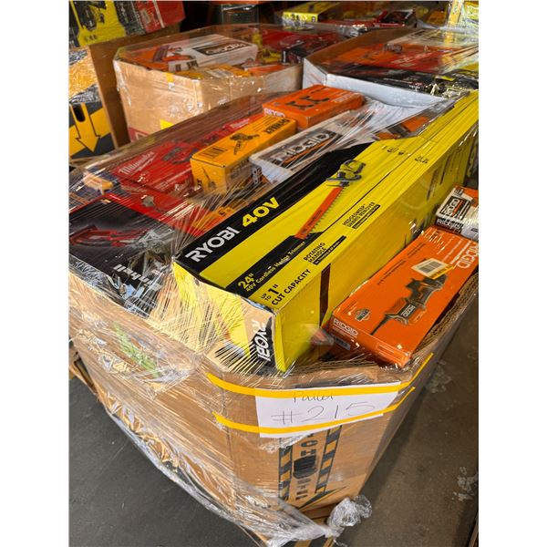 Pallet #215 - Home Depot Tools/Amazon Liquidations