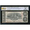 Image 1 : 1863 $10 T-59 Confederate PCGS 55