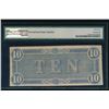 Image 2 : 1864 $10 T-68 Confederate PMG 64EPQ