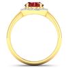 Image 4 : 14KT Yellow Gold 2.3ct Ruby and Diamond Ring