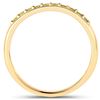 Image 2 : 14KT Yellow Gold 0.27ctw Yellow Diamond Ring