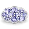 Image 2 : Plated Rhodium 2.66ctw Tanzanite Ring
