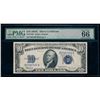 Image 1 : 1934C $10 Silver Certificate PMG 66