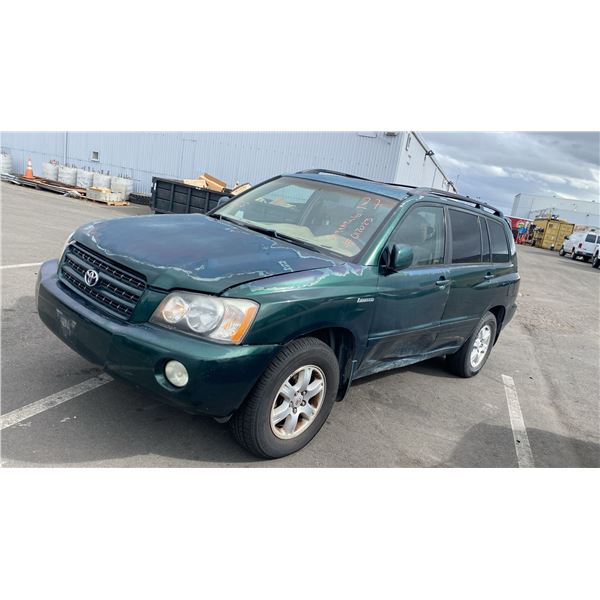 2001 Toyota Highlander