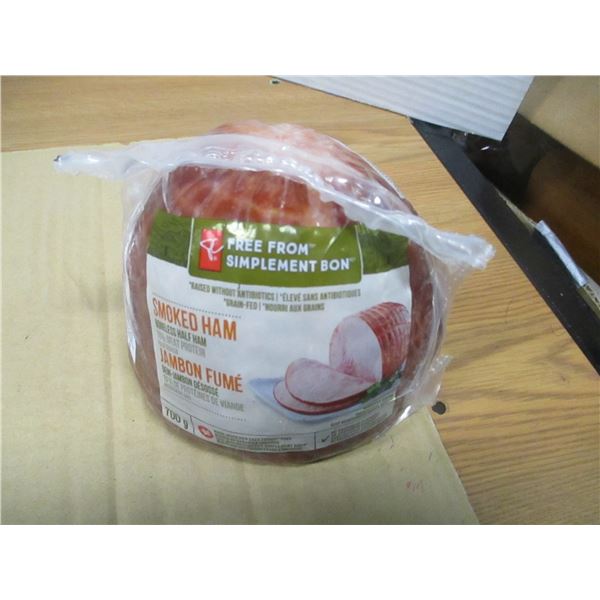 SHELF PULLS (AS IS):  SMOKED HAM (700 G) - PACKAGE