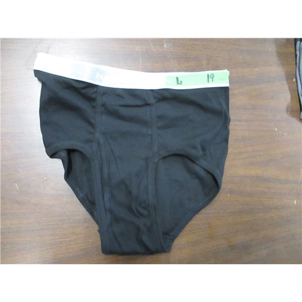 NEW:  HANES MEN'S BRIEFS (SIZE LARGE)