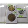 Image 1 : 2 TOKENS & 1 - 1959 CANADA NICKEL