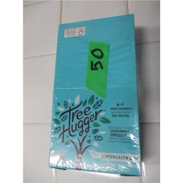 SHELF PULLS (AS IS):  WINTERGREEN GUM (APPROX. 120 STICKS) - BOX