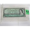 Image 1 : 1954 CANADA $1 BILL