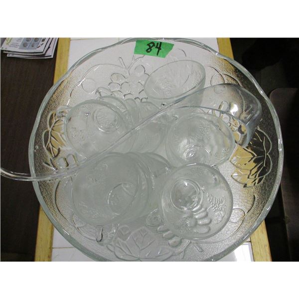 PUNCH BOWL C/W CUPS