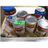 Image 1 : BOX C/W SOUP, POP, FRUIT, ETC