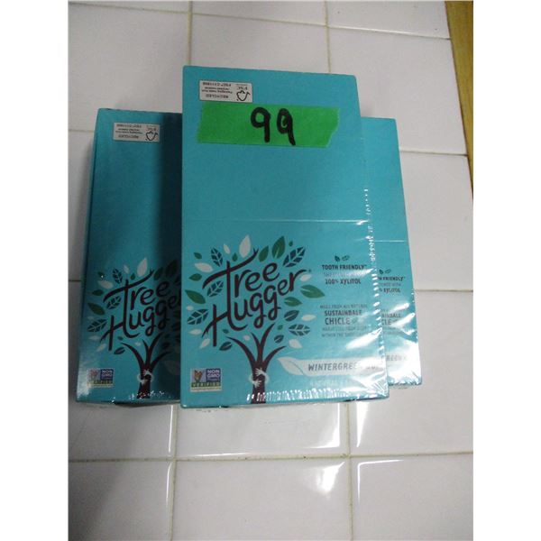 FREIGHT DAMAGE (AS IS):  3 BOXES OF GUM