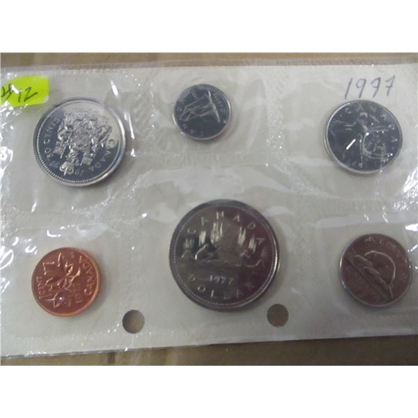 1977 PROOF CANADA MINT SEALED COIN SET