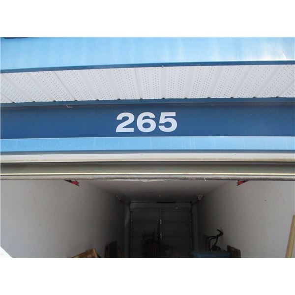 UNCLAIMED STORAGE - 11204 - 84 AVE (FORT SASK) - Unit #265 (Table, Chairs, Toys, etc)