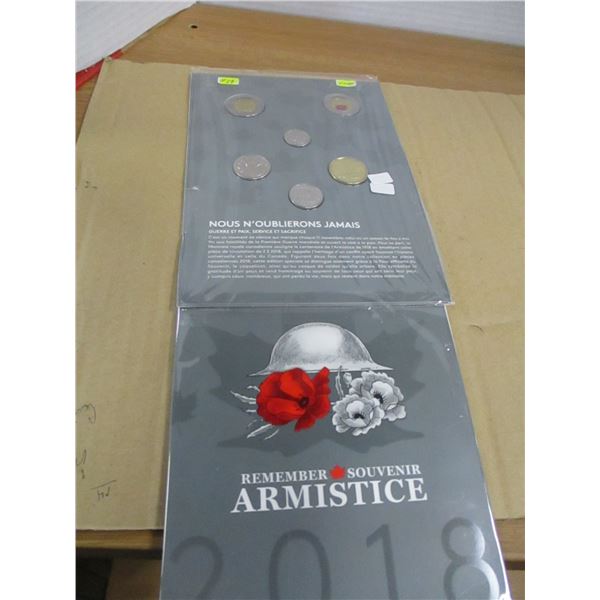2018 ARMISTICE MINT COIN SET