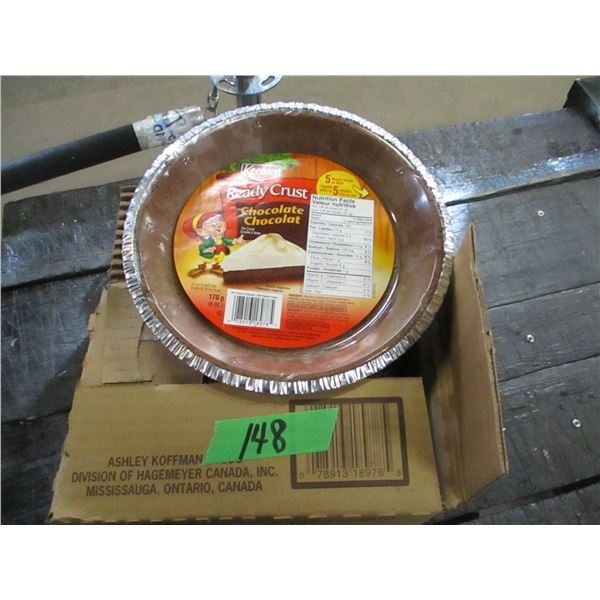FREIGHT DAMAGE (AS IS):  READY MADE PIE CRUST (12) - CASE