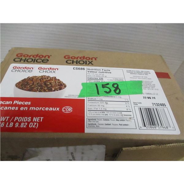 FREIGHT DAMAGE (AS IS):  PECAN PIECES (3 KG) - BOX