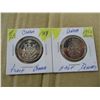 Image 1 : 1968 - 1952/2002 PROOF CAMEO CANADA HALF DOLLARS
