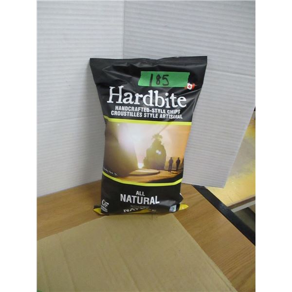 SHELF PULLS (AS IS):  HARDBITE NATURAL CHIPS (150G) - BAG
