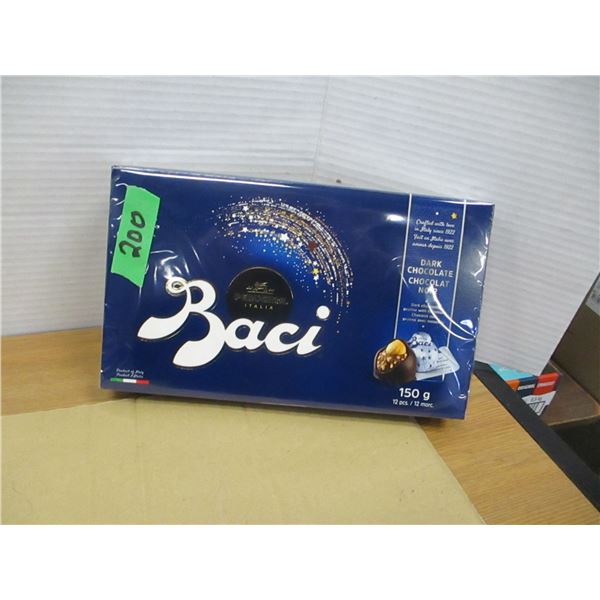 SHELF PULLS (AS IS):  BACI DARK CHOCOLATE CANDY (150G) - BAG