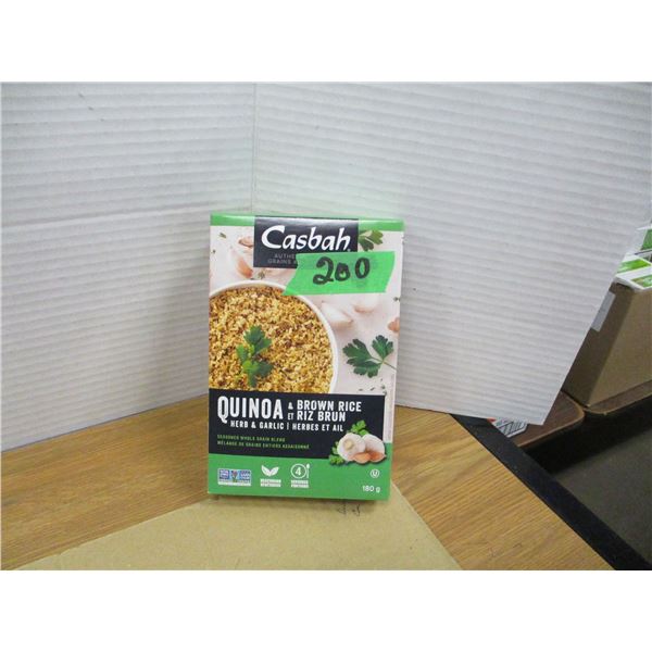 SHELF PULLS (AS IS):  QUINOA & BROWN RICE (180G) - BOX