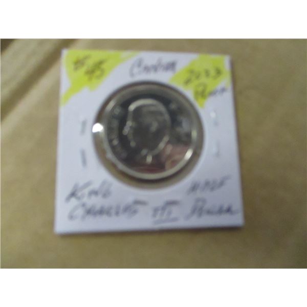 2023 PROOF KING CHARLES III PROOF HALF DOLLAR