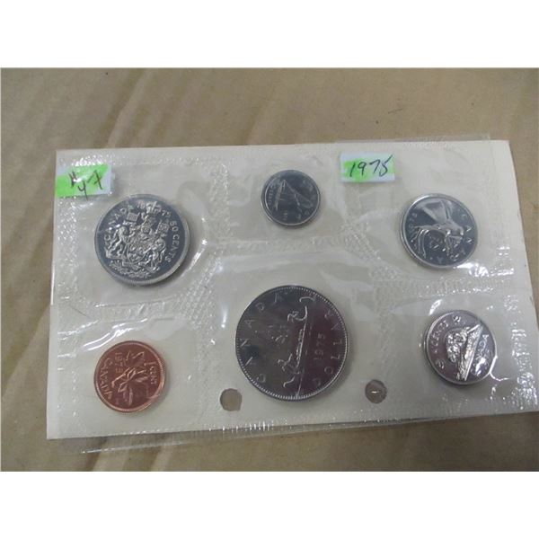 1975 PROOF CANADA MINT SEALED COIN SET