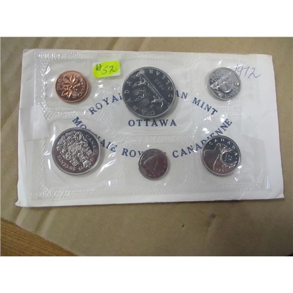 1972 PROOF CANADA MINT SEALED COIN SET