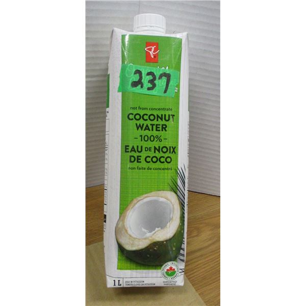 SHELF PULLS (AS IS):  COCONUT WATER (1L)