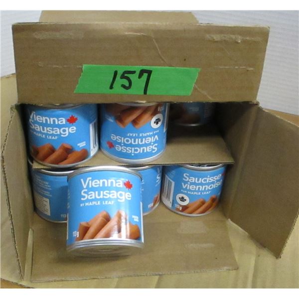 FREIGHT DAMAGE (AS IS):  VIENNA SAUSAGE (24 CANS) - CASE