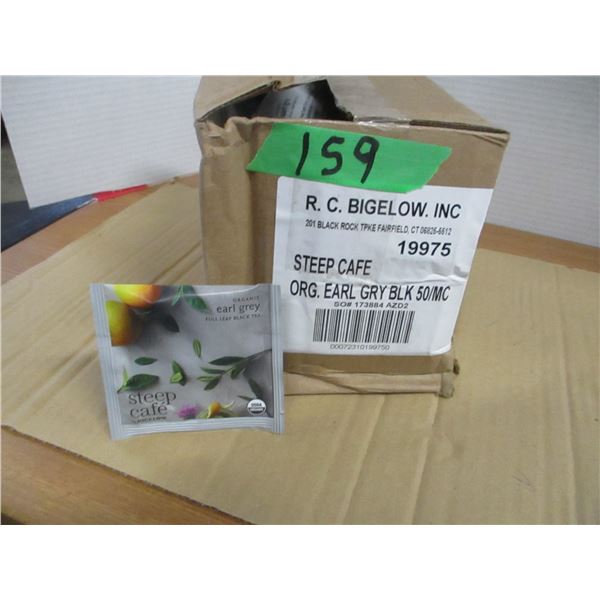 FREIGHT DAMAGE (AS IS):  EARL GREY TEA PACKS - CASE