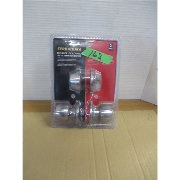 FREIGHT DAMAGE (AS IS):  ENTRANCE LOCK COMBO